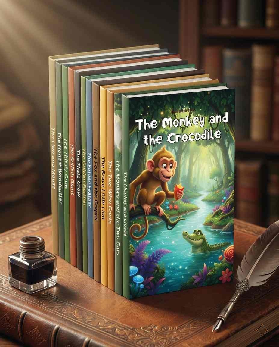 Moral Stories Books- Pack of 10 Books