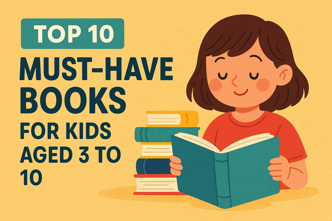 Top 10 Must-Have Books for Kids Aged 3 to 10
