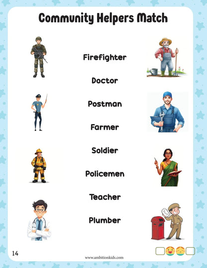 Worksheets for Kids (326 Pages) Age (2-6) – English, Hindi, Math & EVS