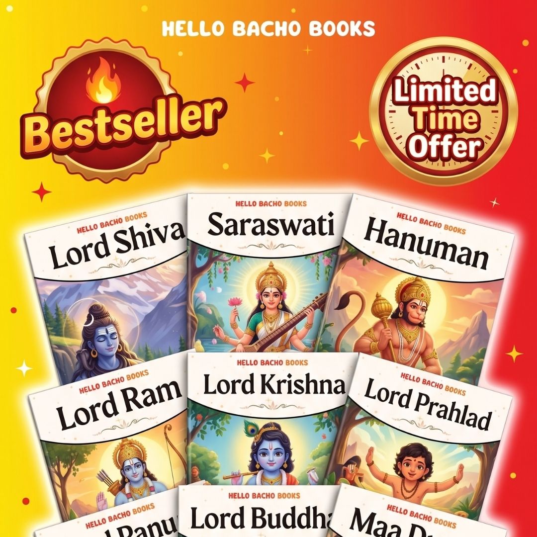 Hindu Story Books Bundle (Pack of 8)