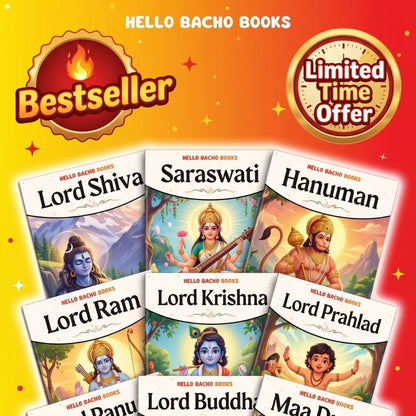 Hindu Story Books Bundle (Pack of 8)
