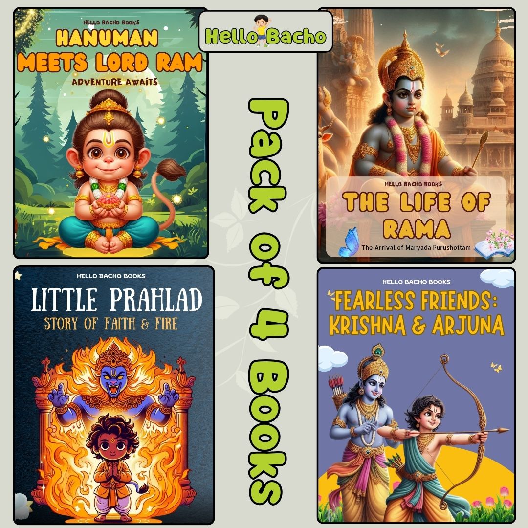 Kids Books for Our Child- Pack of 4 | Spiritual Stories