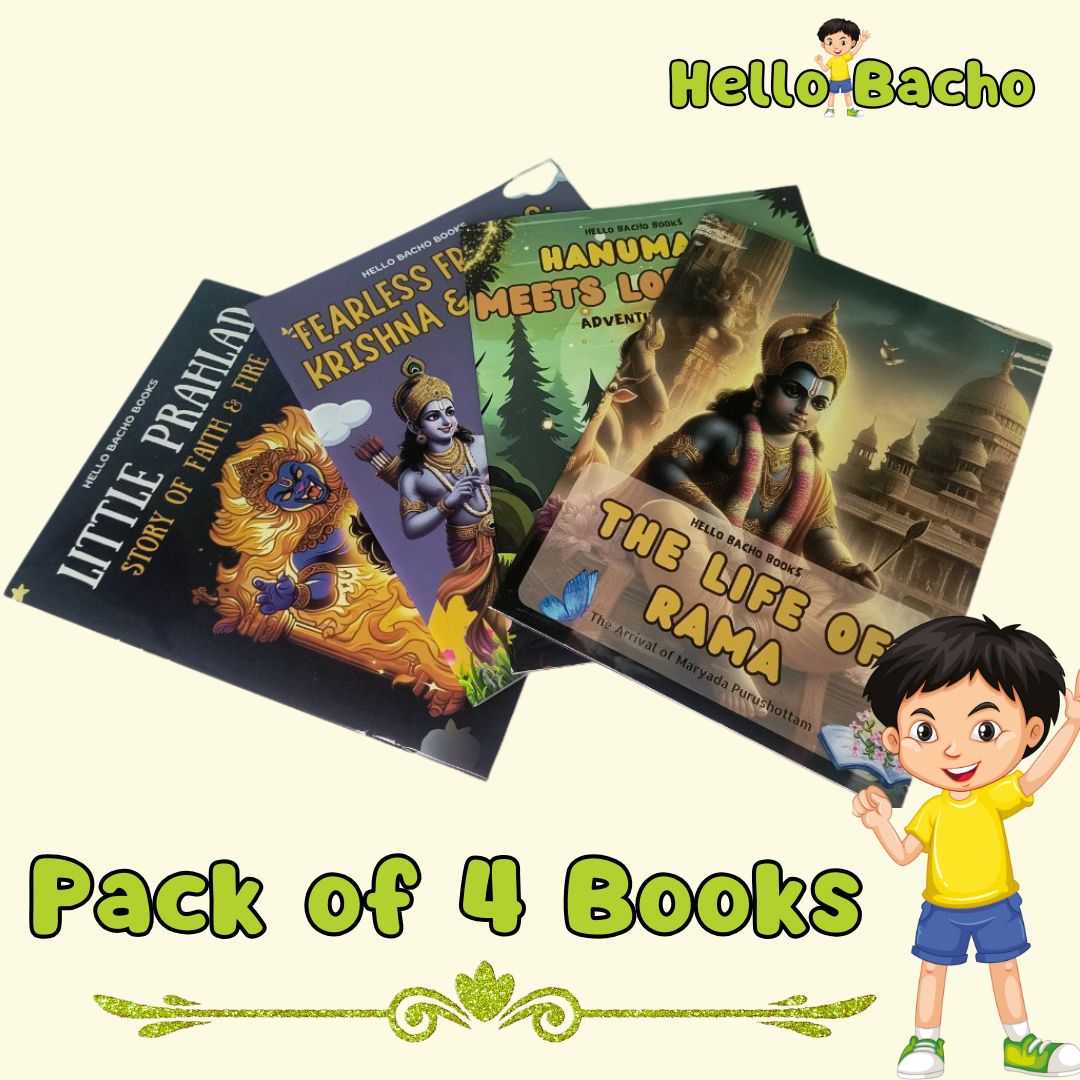 Kids Books for Our Child- Pack of 4 | Spiritual Stories