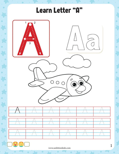 Worksheets for Kids (326 Pages) Age (2-6) – English, Hindi, Math & EVS