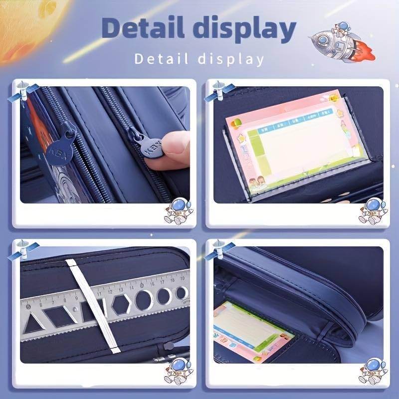 3D Cover Space Astronaut Pencil Case