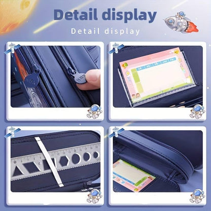 3D Cover Space Astronaut Pencil Case
