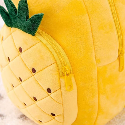 Pineapple Plush Bag for Boys and Girls - (2-6) Years