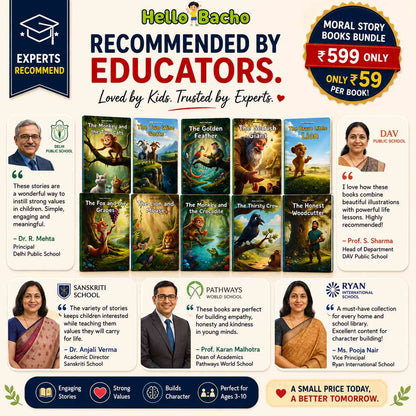 Moral Stories Books- Pack of 10 Books