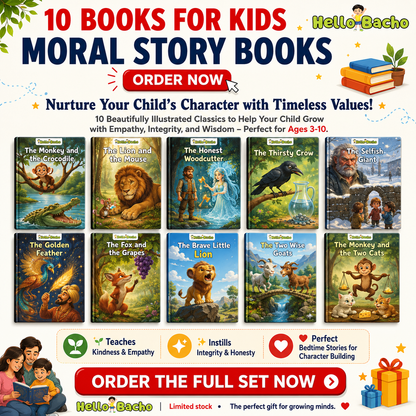 Moral Stories Books- Pack of 10 Books