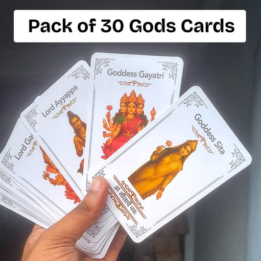 Hindu God Cards for Kids – Pack of 30 Cards