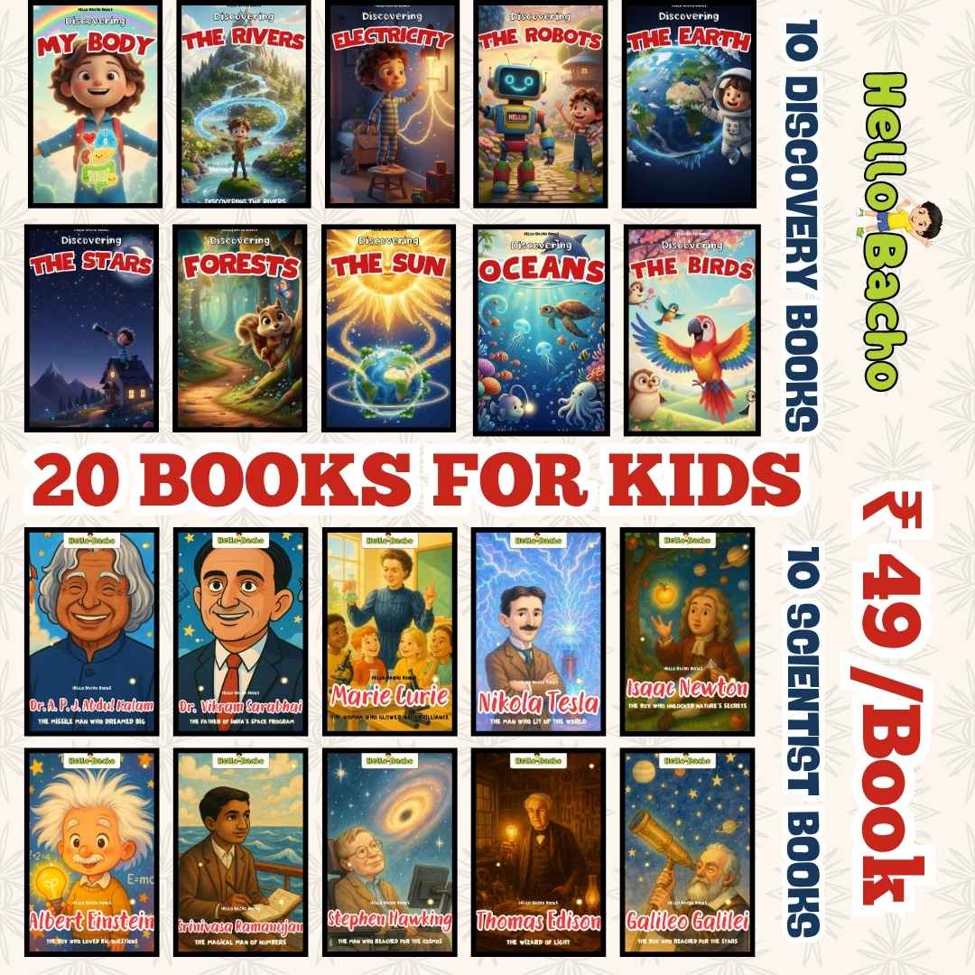 Scientist Series (10 Books)+ Discovery Series (10 Books) - Pack of 20 Books