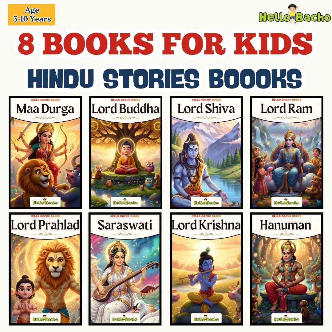 Hindu Story Books Bundle (Pack of 8)