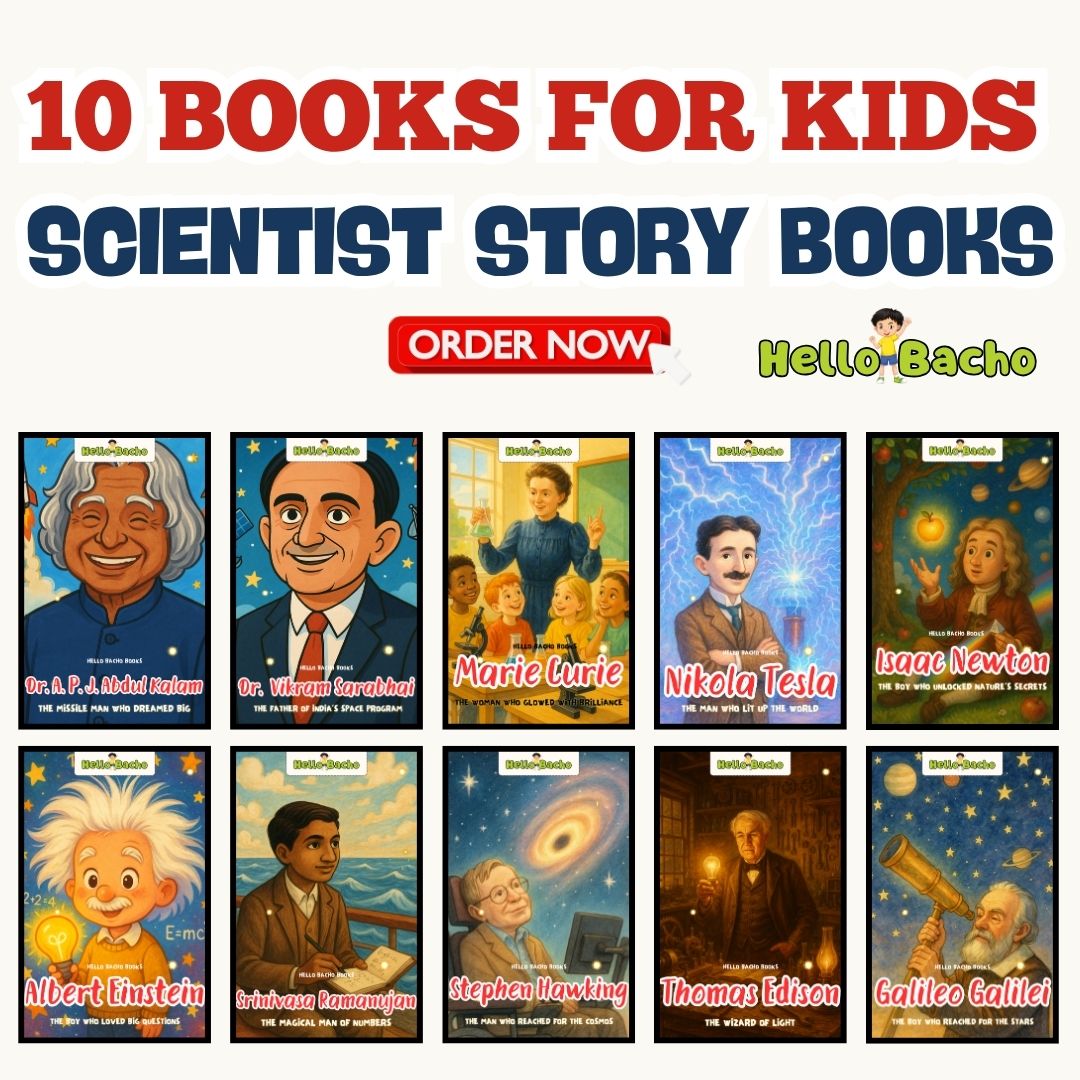 Scientist Story Books- Pack of 10 Books