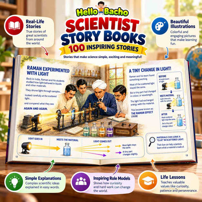 Scientist Stories- Pack of 10 Books (100 Stories)