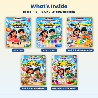 Science Activities for Kids - Pack of 15 Books