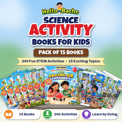 Science Activities for Kids - Pack of 15 Books
