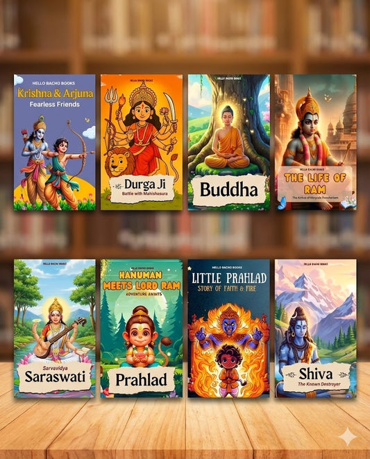 Hindu Story Books Bundle (Pack of 8)